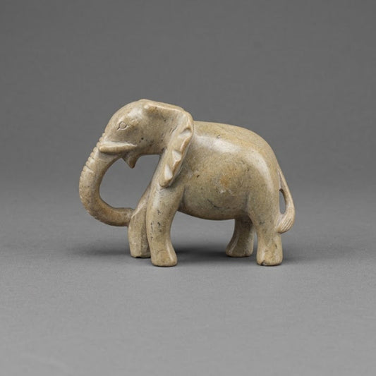 soapstone carving of an African elephant