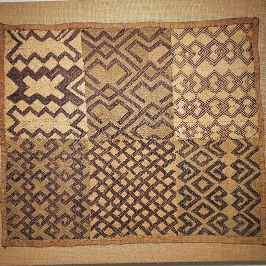 KUBA TEXTILE PANEL - AfrahouseAfrican Art