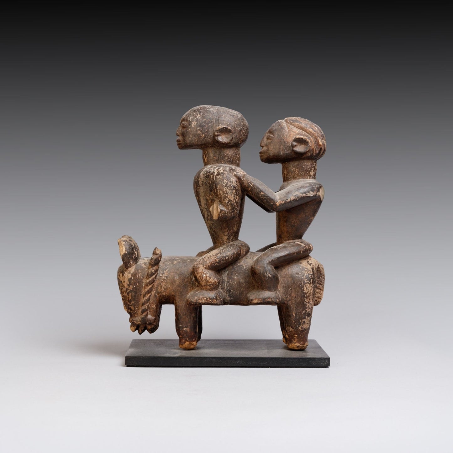 IGALA HORSERIDERS. AFRICAN ART