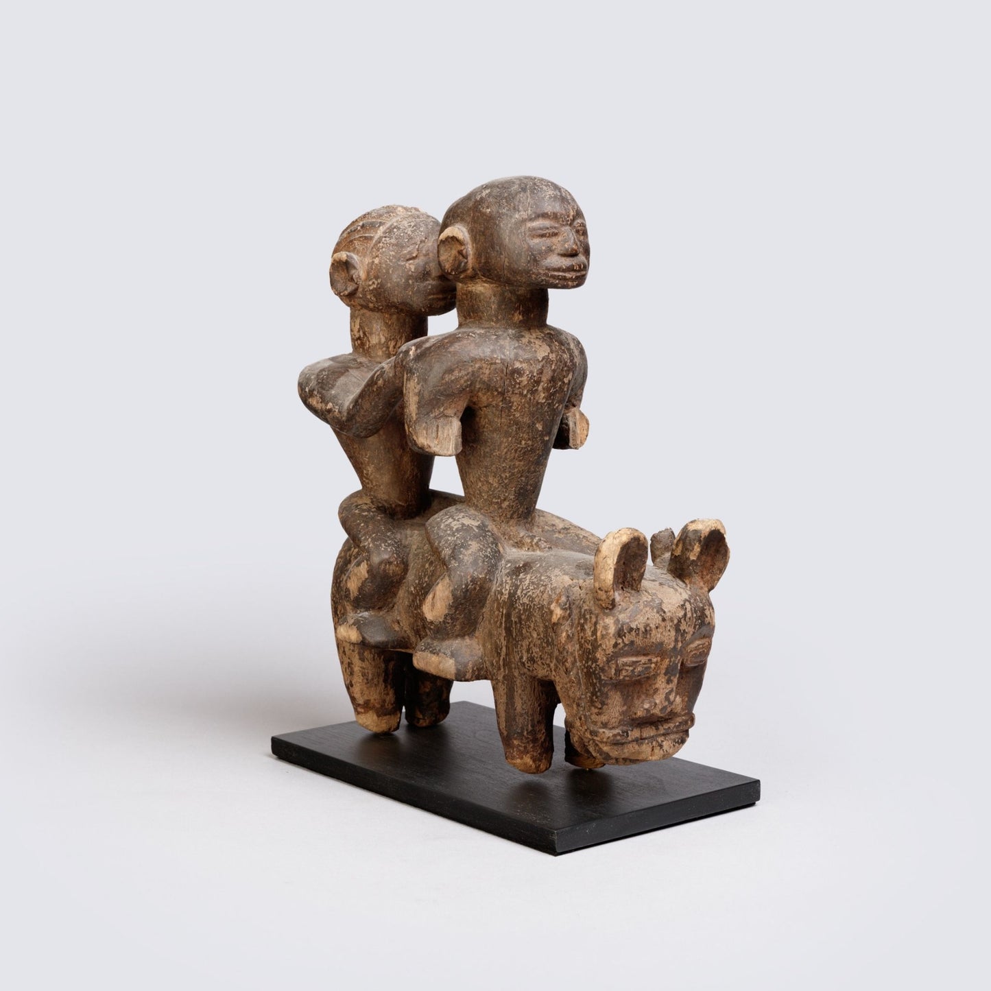 IGALA HORSERIDERS. AFRICAN ART