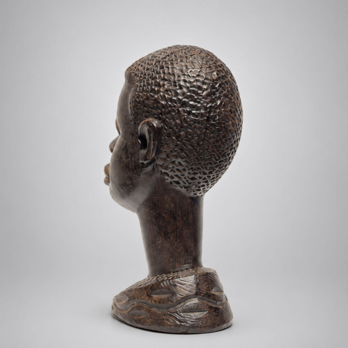 WEST AFRICAN CARVED BUST