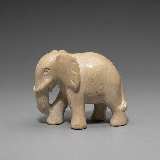 soapstone carving of an African elephant