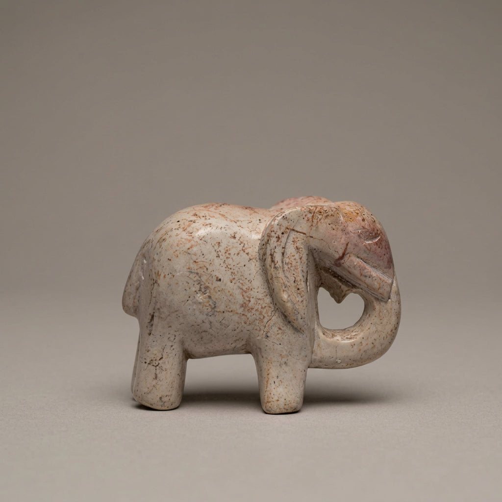 african soapstone elephant