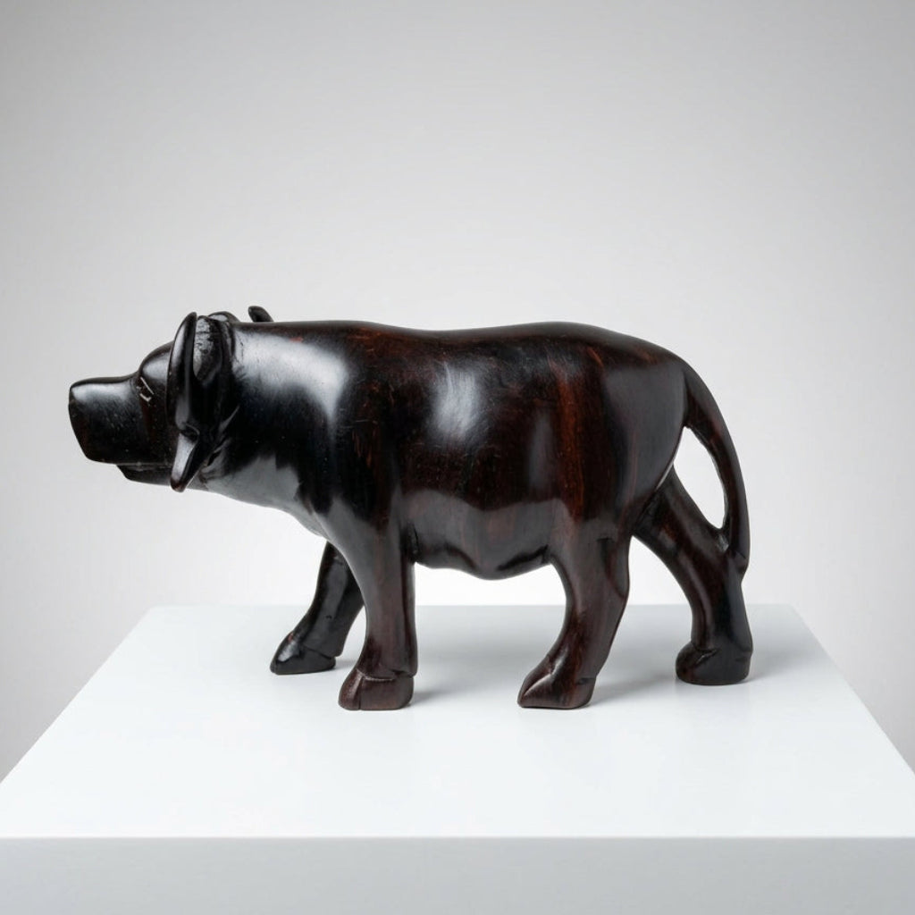 EBONY AFRICAN BUFFALO