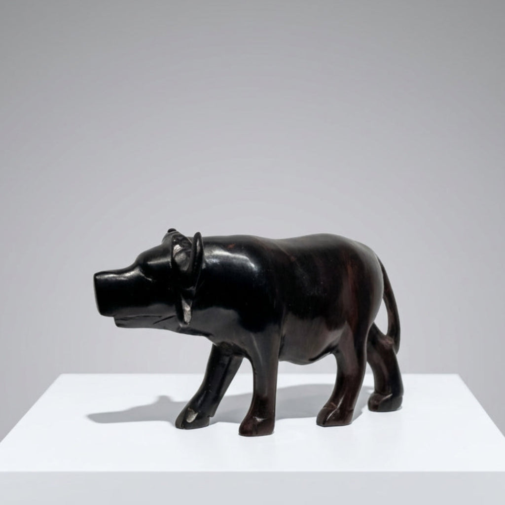 EBONY AFRICAN BUFFALO