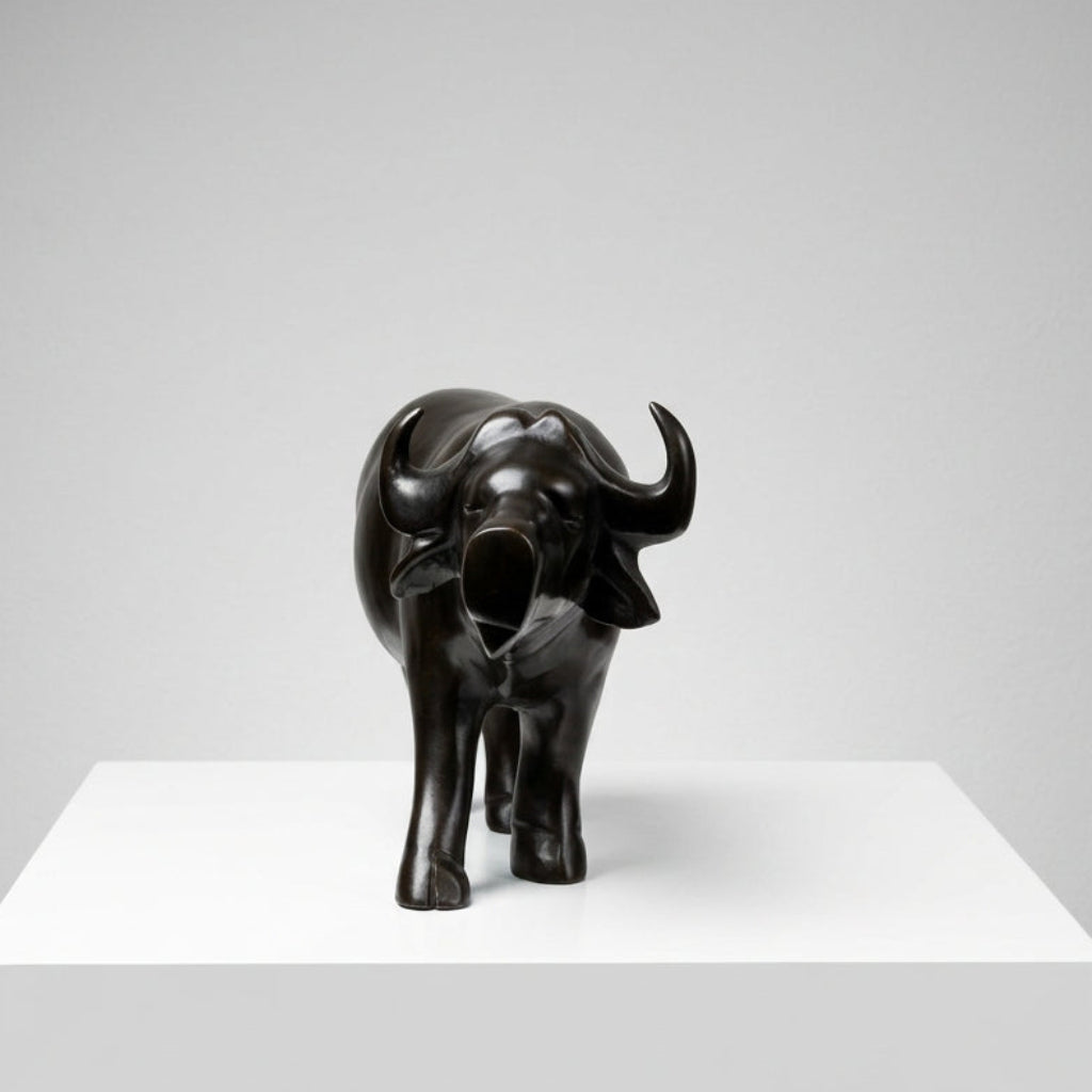 EBONY AFRICAN BUFFALO