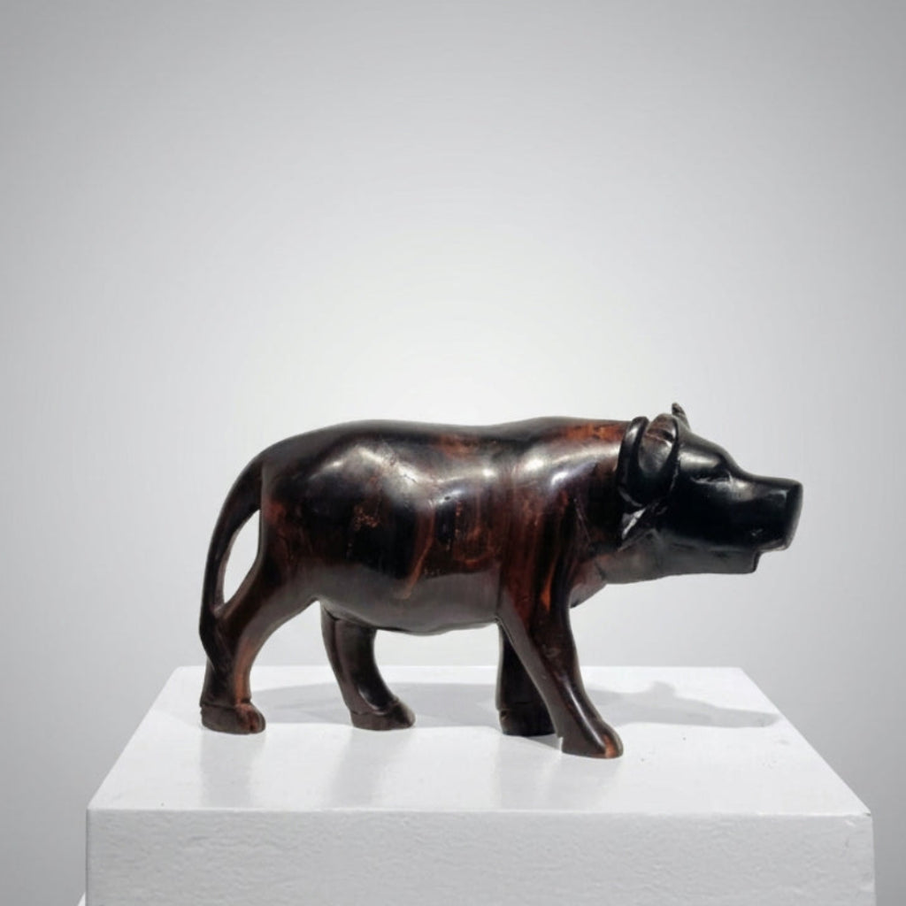 EBONY AFRICAN BUFFALO