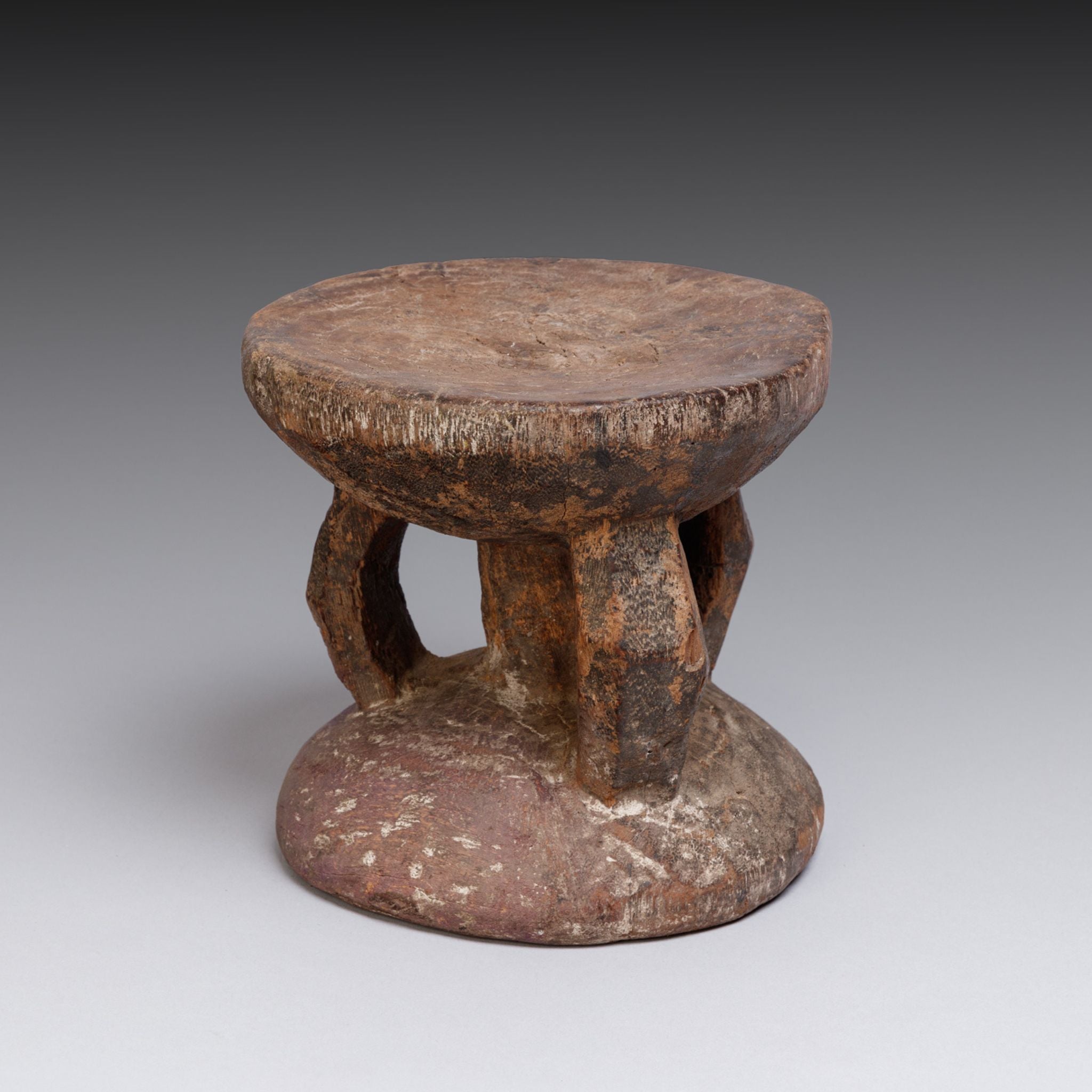 Round Native Chair Afrahouse: Tribal Furniture Collection
