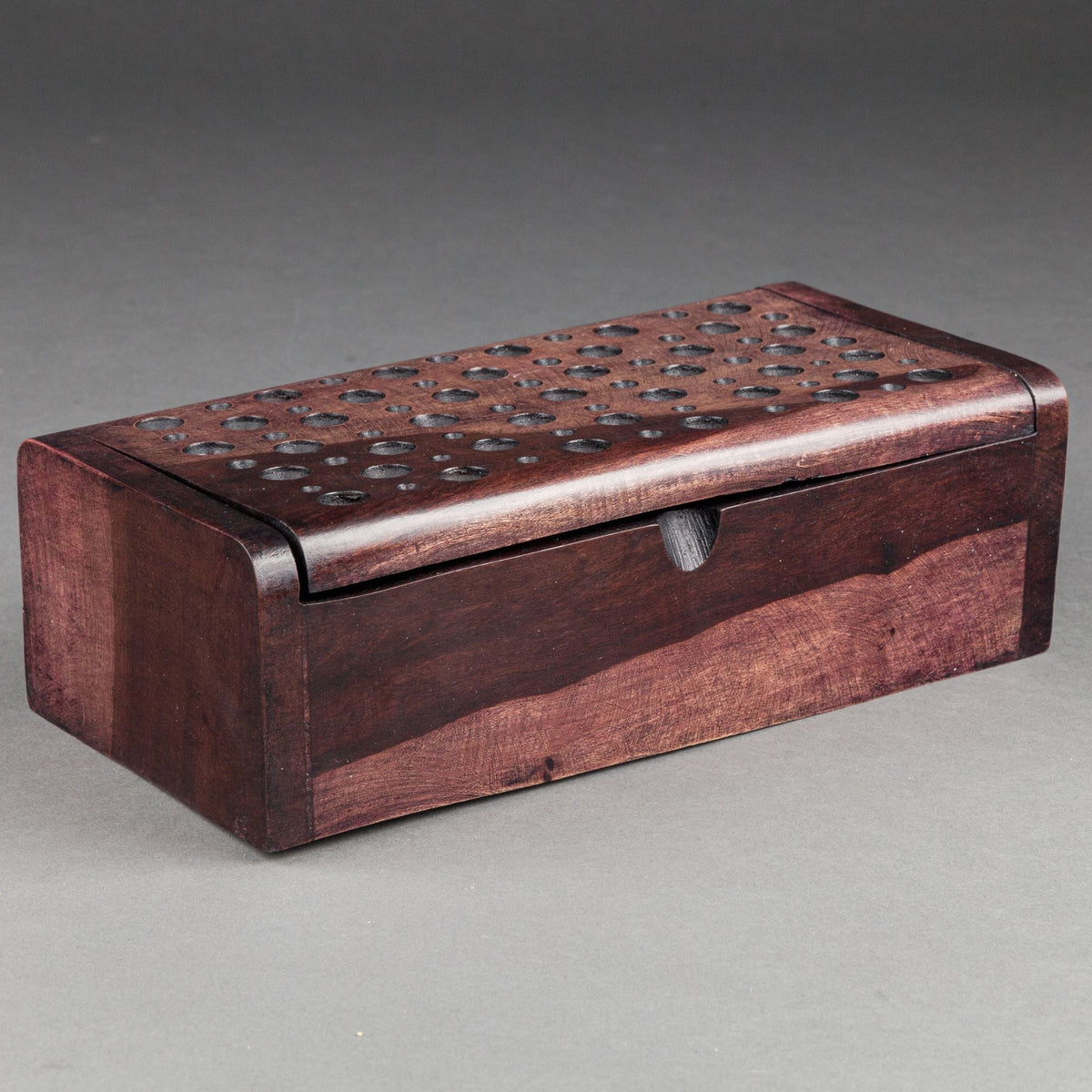 Large Wooden Storage / Jewellery Box 28cm X 8cm X 14cm – Afrahouse